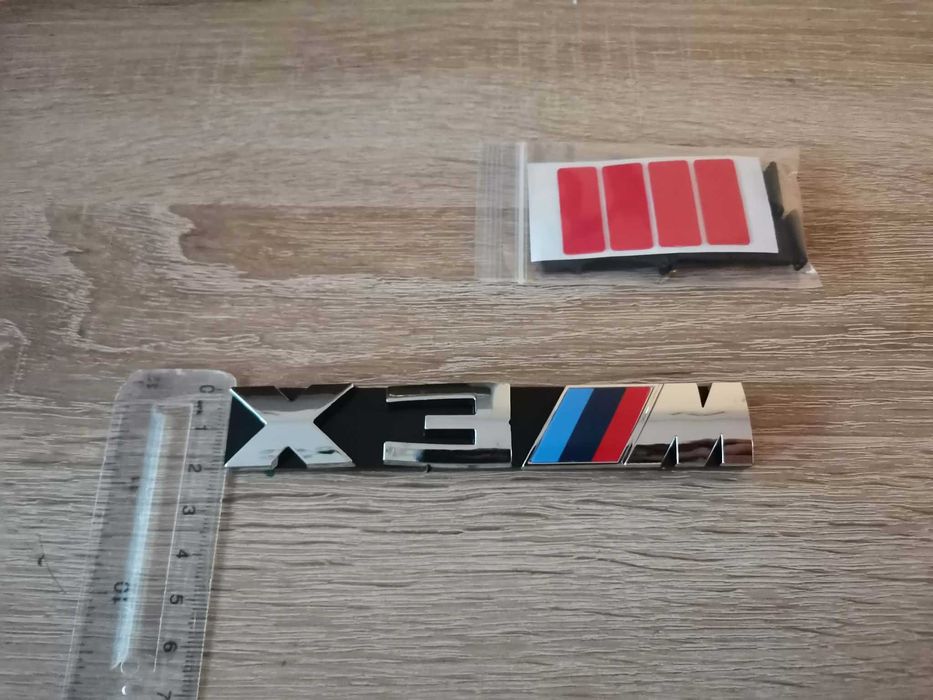 Предна решетка сребриста емблема BMW X3M