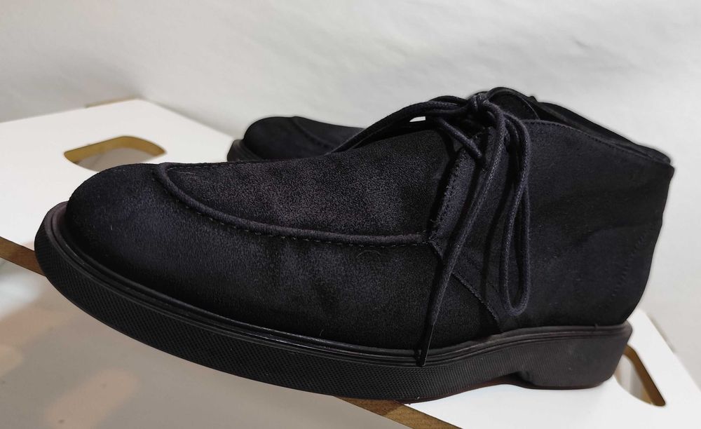 Ghete lace up 40 split toe Lav Artigianale piele naturala moale