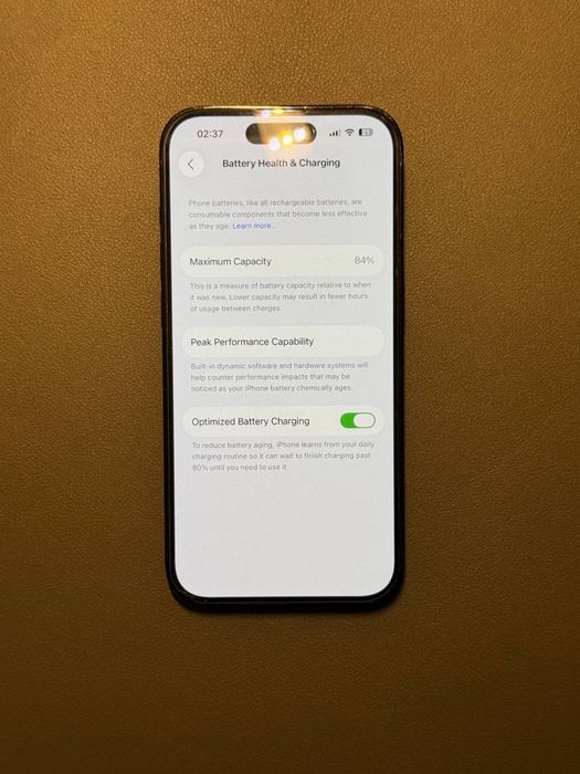 Iphone 14 pro 128gb 84%