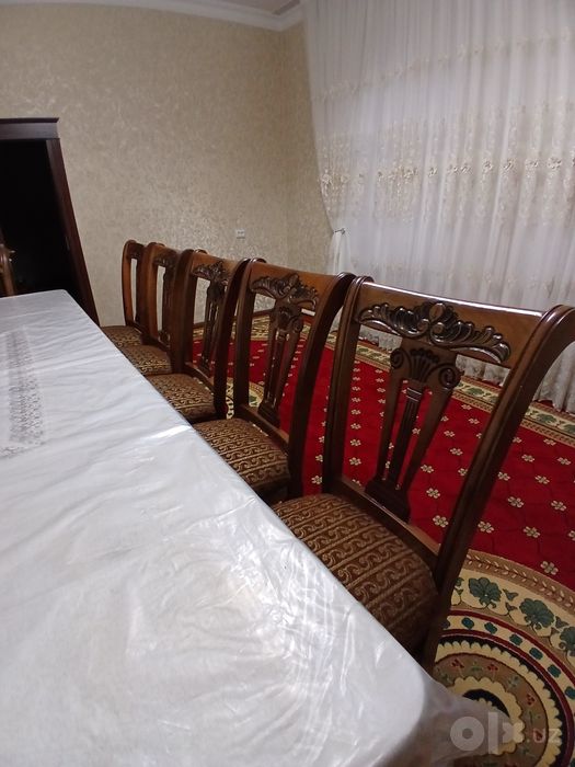 Стол стул 12 кишилик