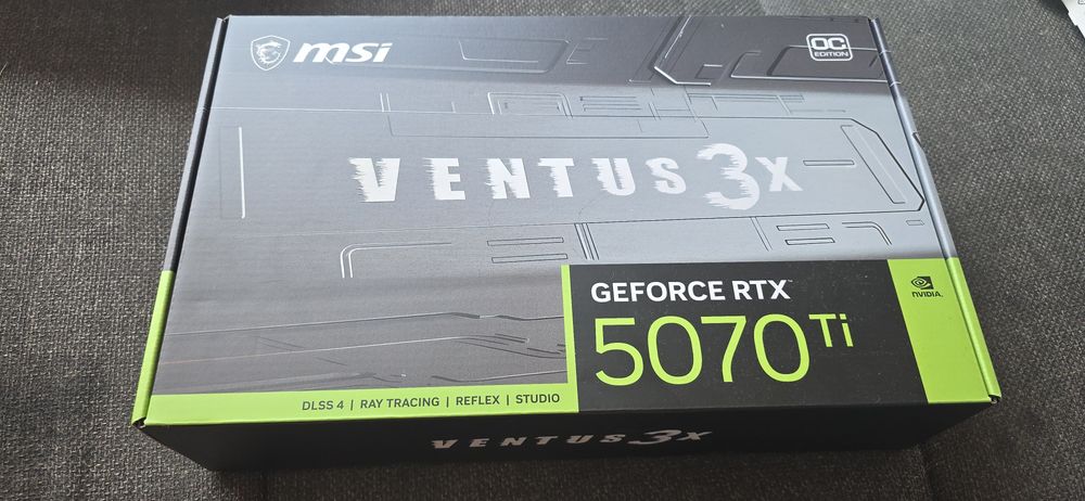 Placa Video Sigilata GeForce MSI RTX 5070Ti 16Gb Noua 5070 ti
