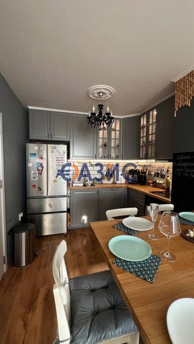 Апартамент с 2 спални в Несебър ж. к. Черно Море, Без такса поддръжка,