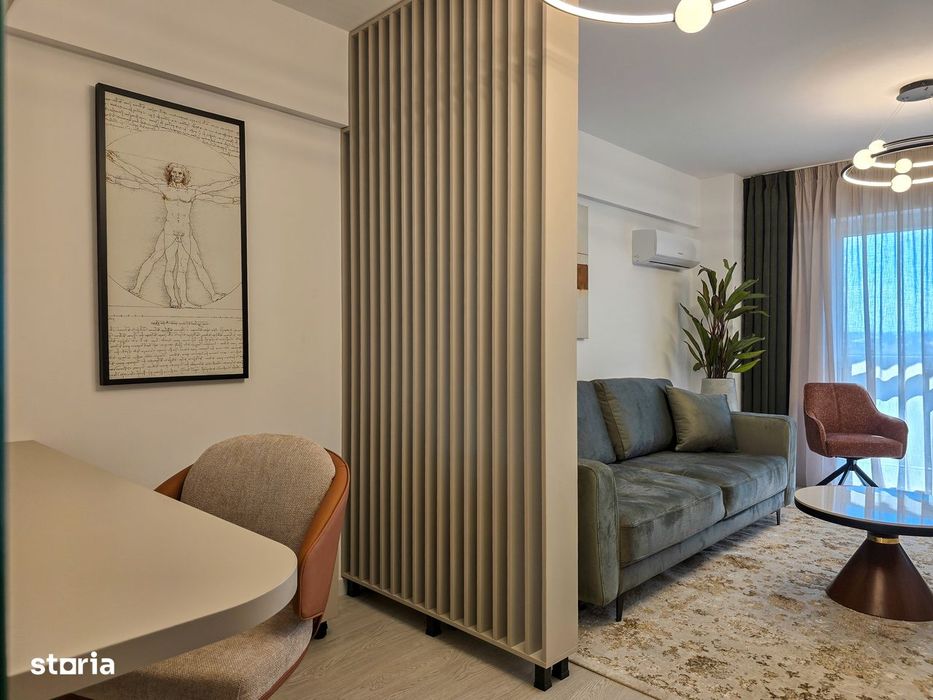 Apartament 1 cameră complet mobilat și utilat în Lapis Residence