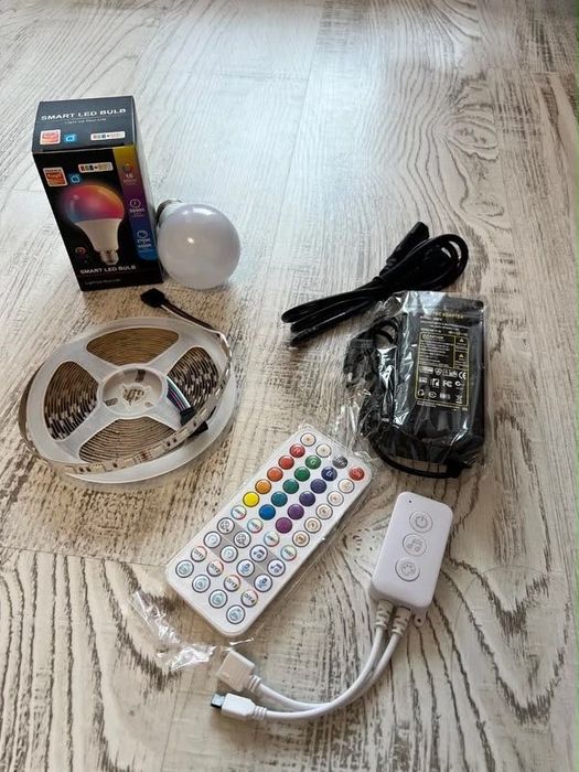 Kit Banda Led Inteligenta Redduck™️, 5 sau 10 Metri, 60 LED/metru