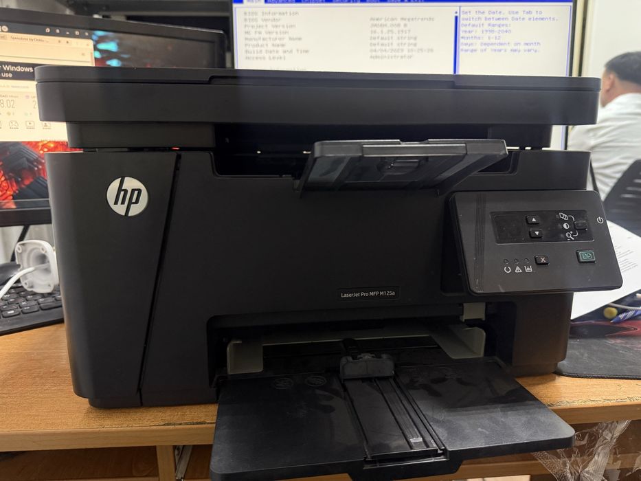 Принтер  laser jet pro MFP M125a