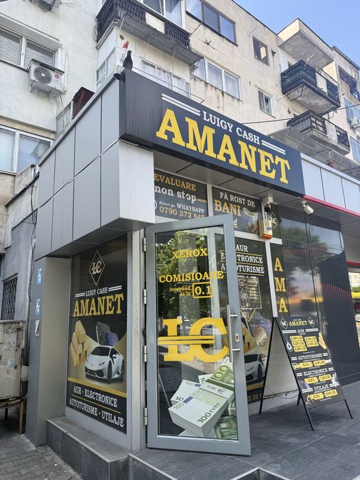 Afacere de vanzare casa de amanet cu totul se vinde super ocazie
