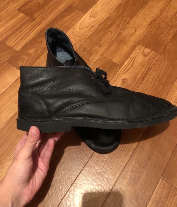 Маркови мъжки боти и обувки Calvin Klein естествена кожа