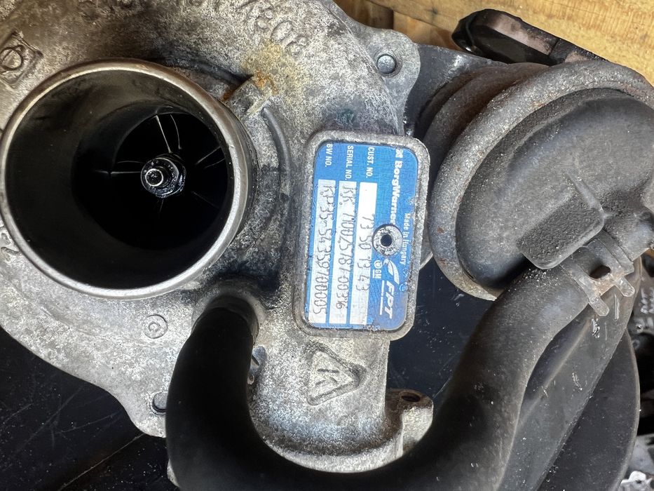 Turbina 1.3 diesel fiat opel 1.3 2014 73501343