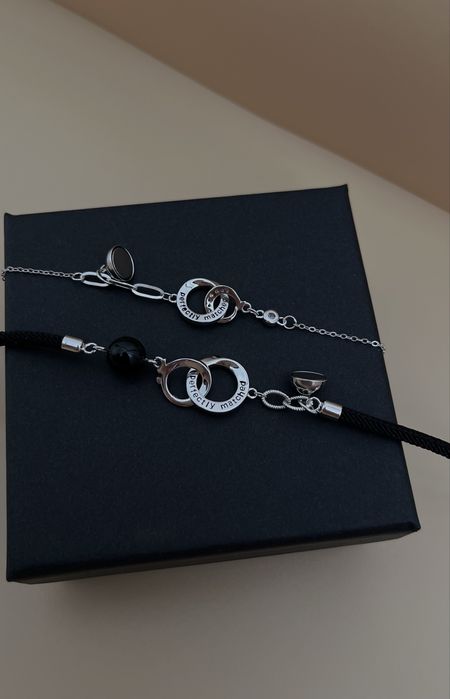 Парные браслеты из серебра