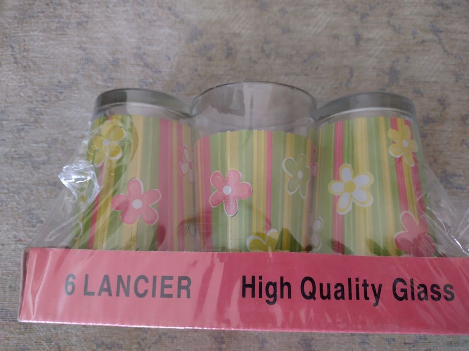 Нови стъклени чаши