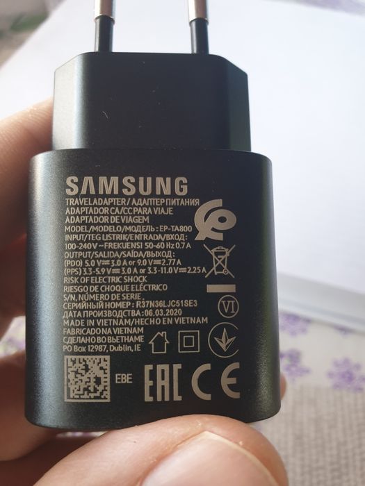 Incarcator Samsung 25w tip c +cablu tip c la c