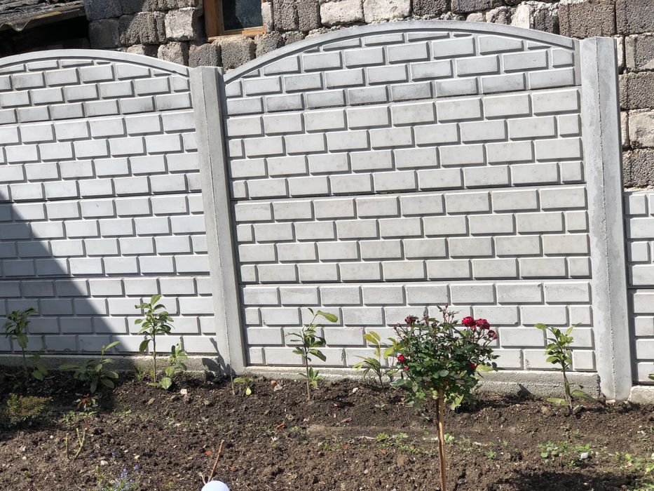 Vand gard din beton armat, cu sau fara montaj