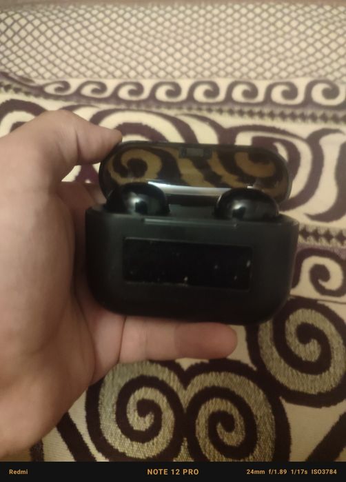 Наушники б/у с микро USB