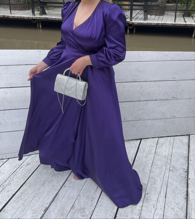 Rochie de seara din satin