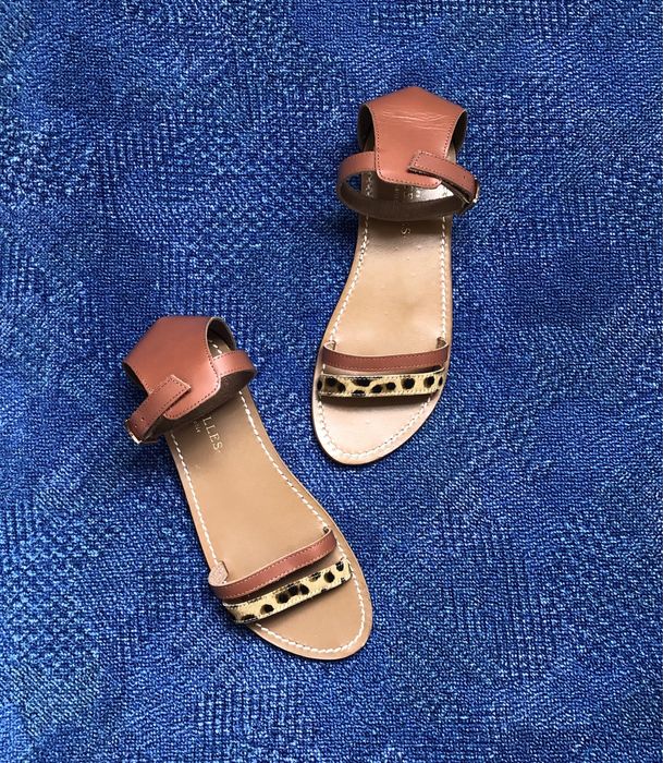 Les Bagatelles Bleecker Sandals дамски сандали от естествена кожа 38