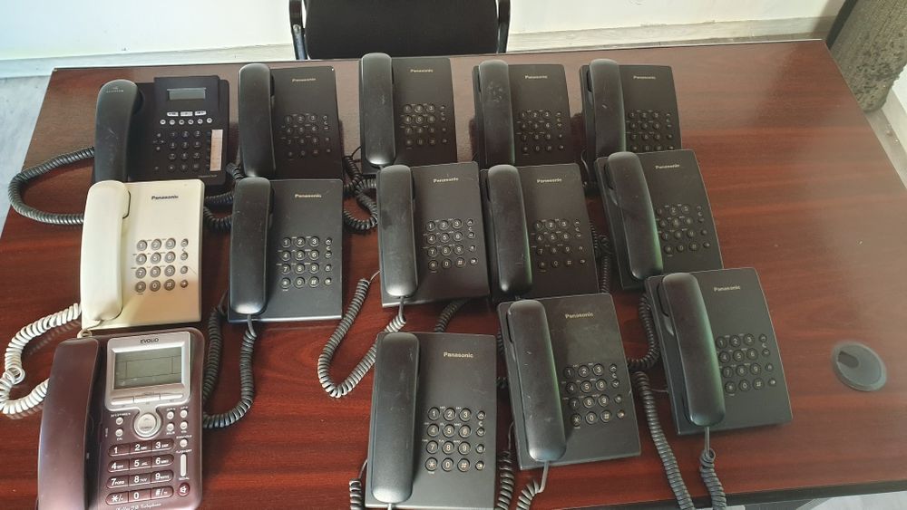Telefoane fixe pentru birouri, hoteluri  cu centrala