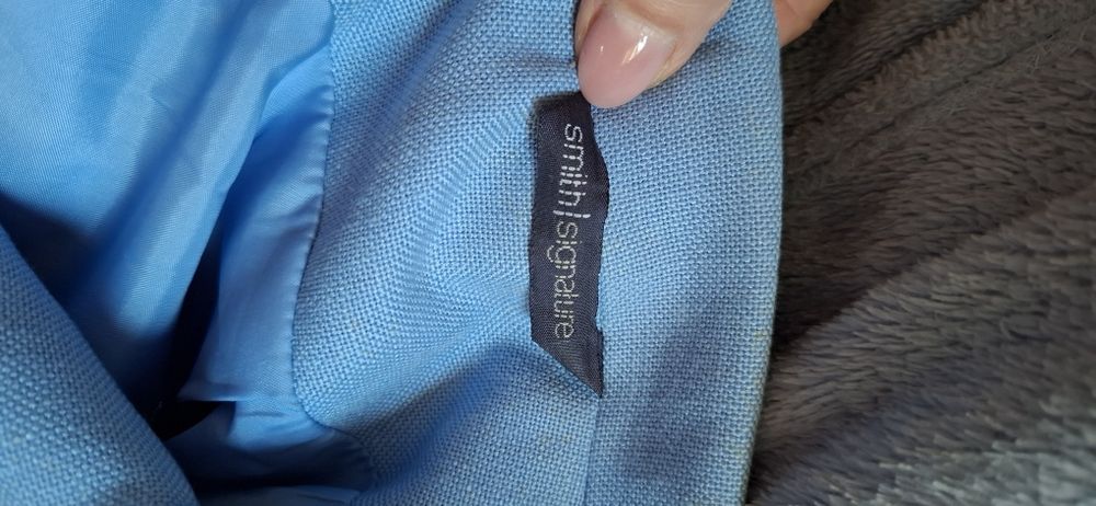 Sacou albastru deschis