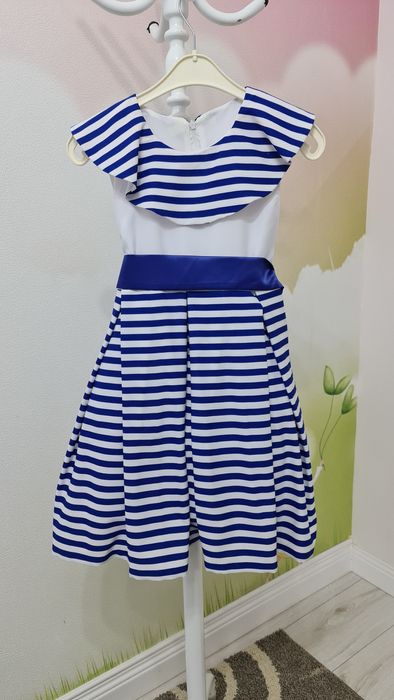 Платье на девочку Морячка