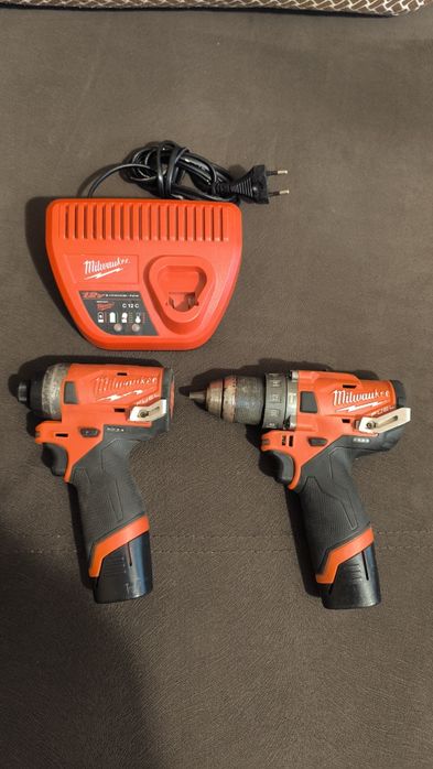 Milwaukee M12 FID-0 ударен импакт +Milwaukee M12 FPD-0, 44 Nm Milwauke