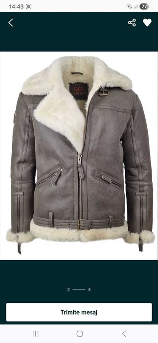 Geacă de blană naturală de Orăștie