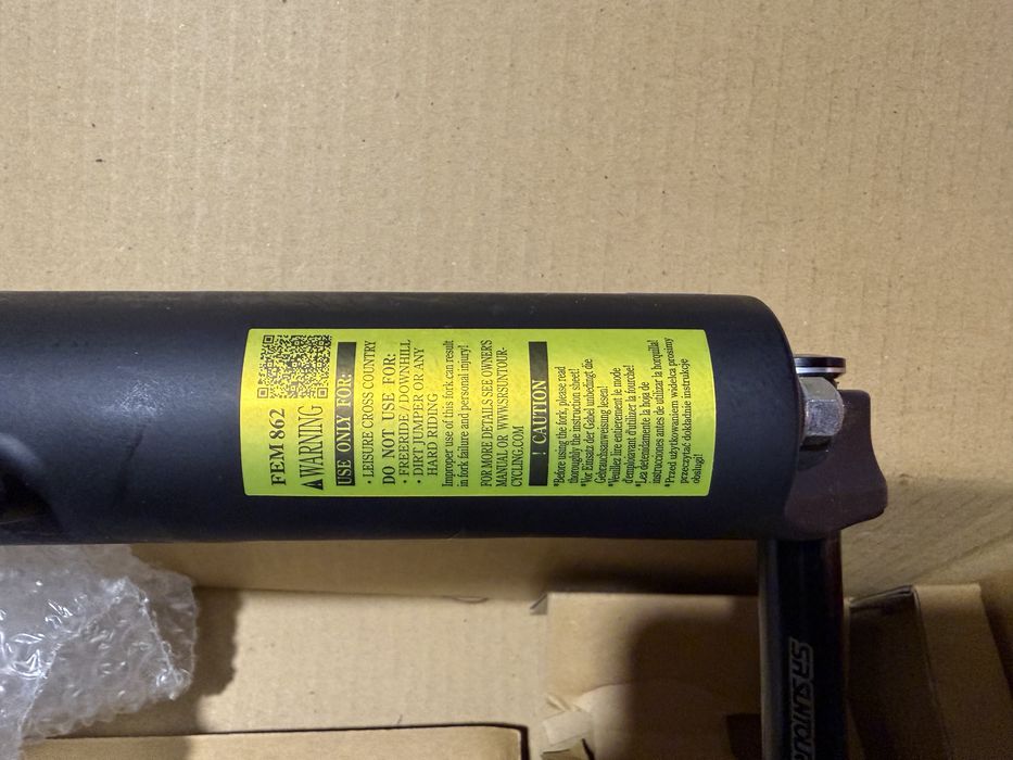 Вилка Suntour XCM 34 boost