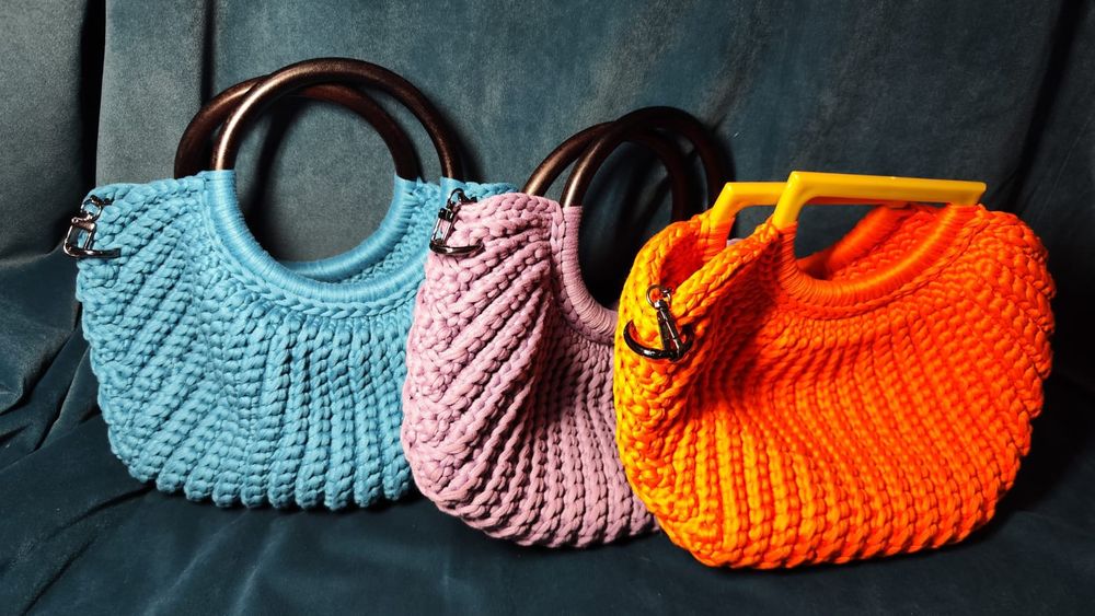 Қазақстанда қолмен тоқылған әйелдер сумкасы | Handmade