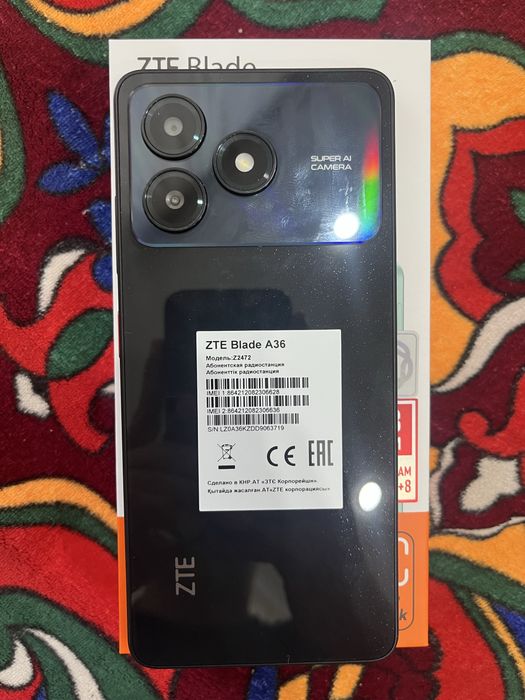 Телефон ZTE Blade A36