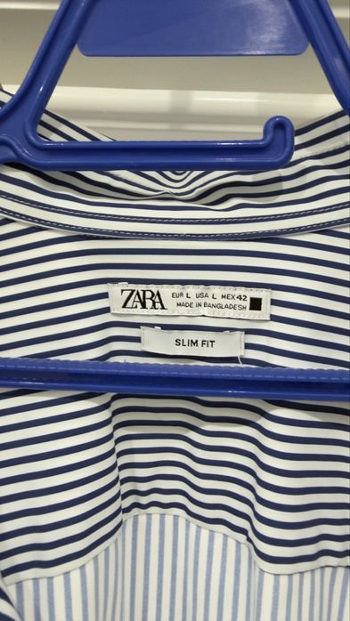 Мъжка еластична slim fit риза на ZARA
