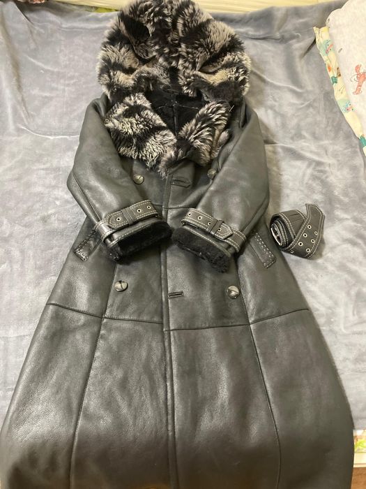 Продается кожанная дубленка