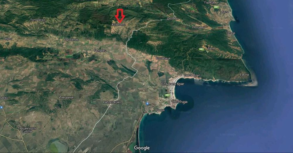 Продава се Парцел в с. Козичино, Област Бургас - 4625 кв.м за 3 €/кв.м - Снимка #3