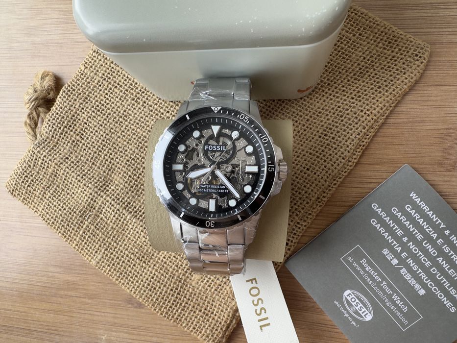 Ceas Fossil barbatesc automatic nou ME3190 42mm diametrul FB-01