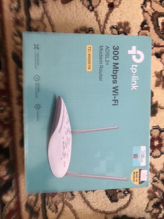 ADSL2+ модем роутері