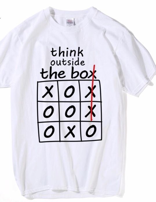 Тениска с послание,  размер L