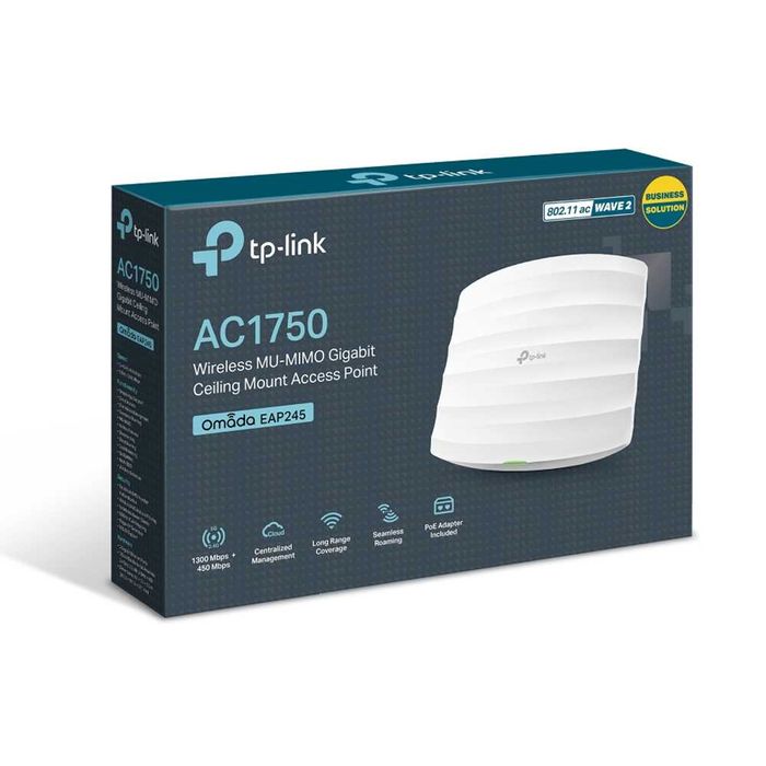 WiFi Точка Доступа TP-Link EAP245 / EAP610 / EAP620HD — Усилитель