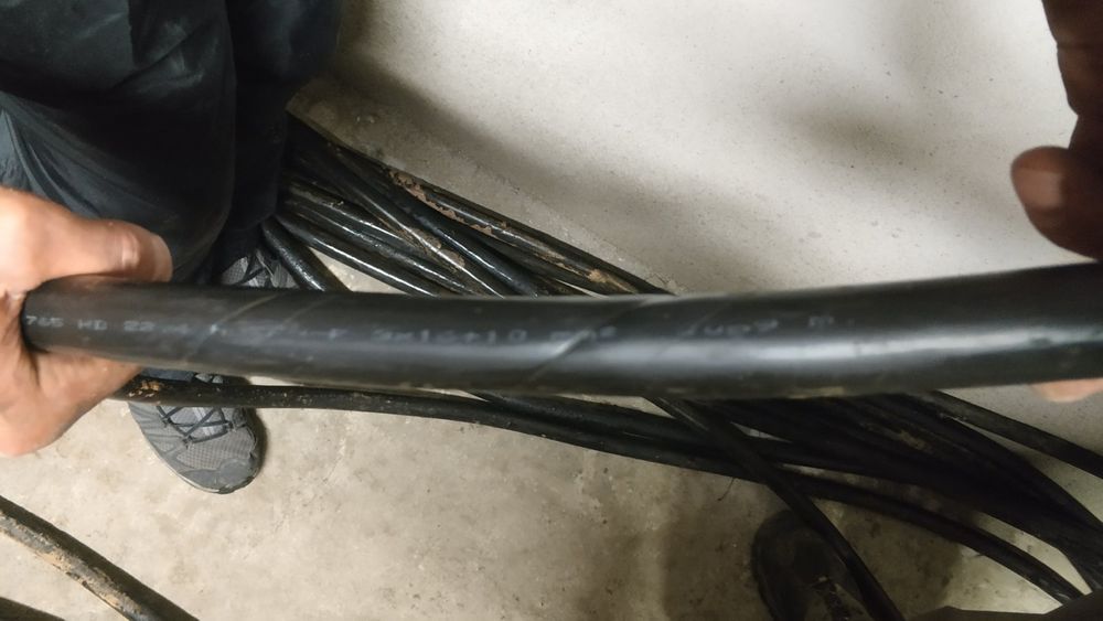 Кабел 3х16 и 1х10 кв.