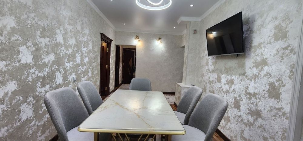 16 квартал. 3/2/9. 85м2. Мебель+техника