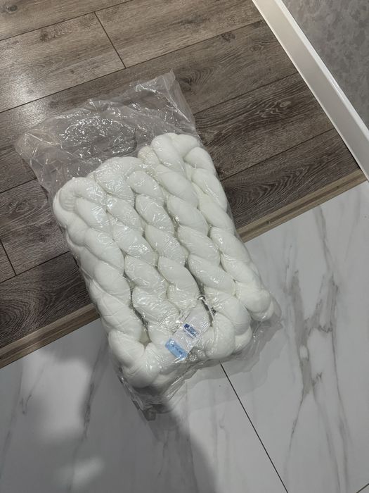 Бортик в кроватку. Коса