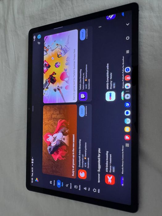 Samsung Galaxy Tab S9 FE+ 12.4 8GB RAM 128GB WiFi Gray + Garantie 24 luni