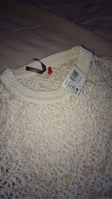 кофта  ажурной вязки для девочки на 10 лет