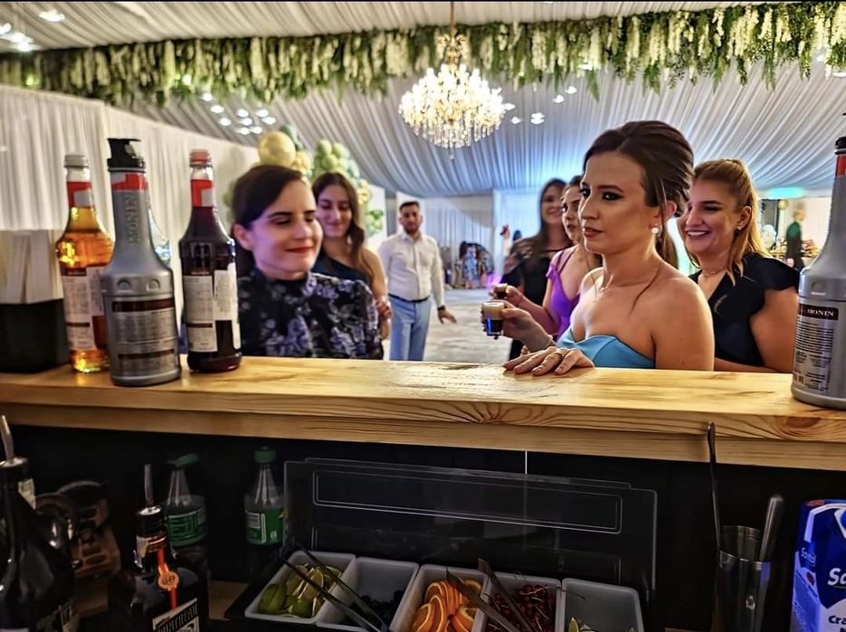 Vand cocktail bar open bar mobil demontabil