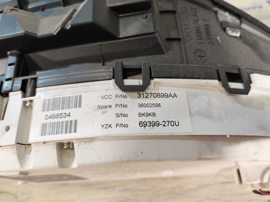 Ceas bord VOLVO S60 V60 V70 S80 XC70 XC60 DIESEL 2008-2013 de Europa