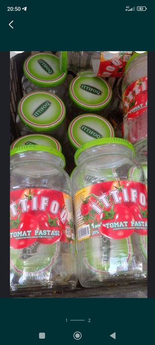 1 litrli bonka bor abyom