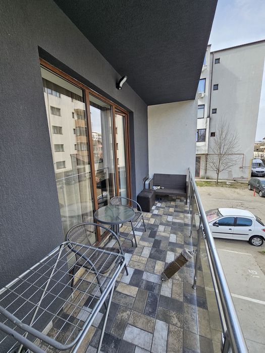 Apartament 2 camere+2 balcoane bloc nou centrala termica complet utilat partial mobilat MUTARE IMEDIATA