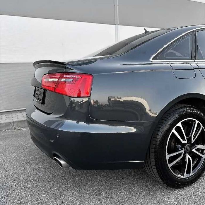 Eleron Lip Codita Portbagaj Audi A6 C7 Sedan Sline 11-18, Negru Lucios