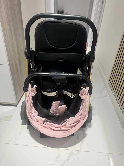 Chipolino Детска лятна количка с 360 "Twister"розова вод LKTW02303RW