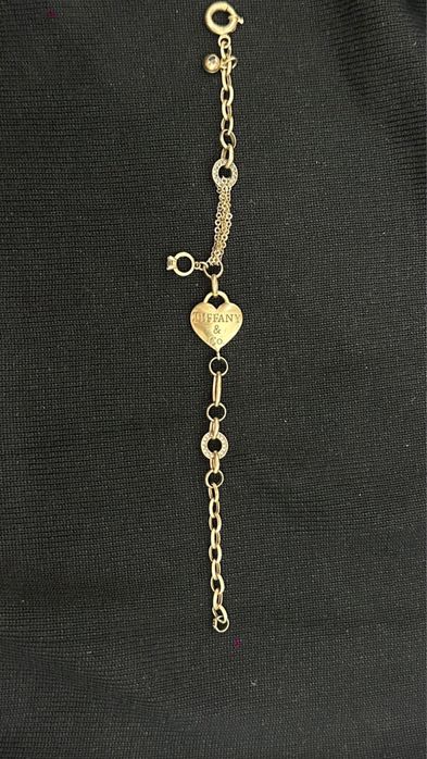Золотой браслет Tiffany&Co