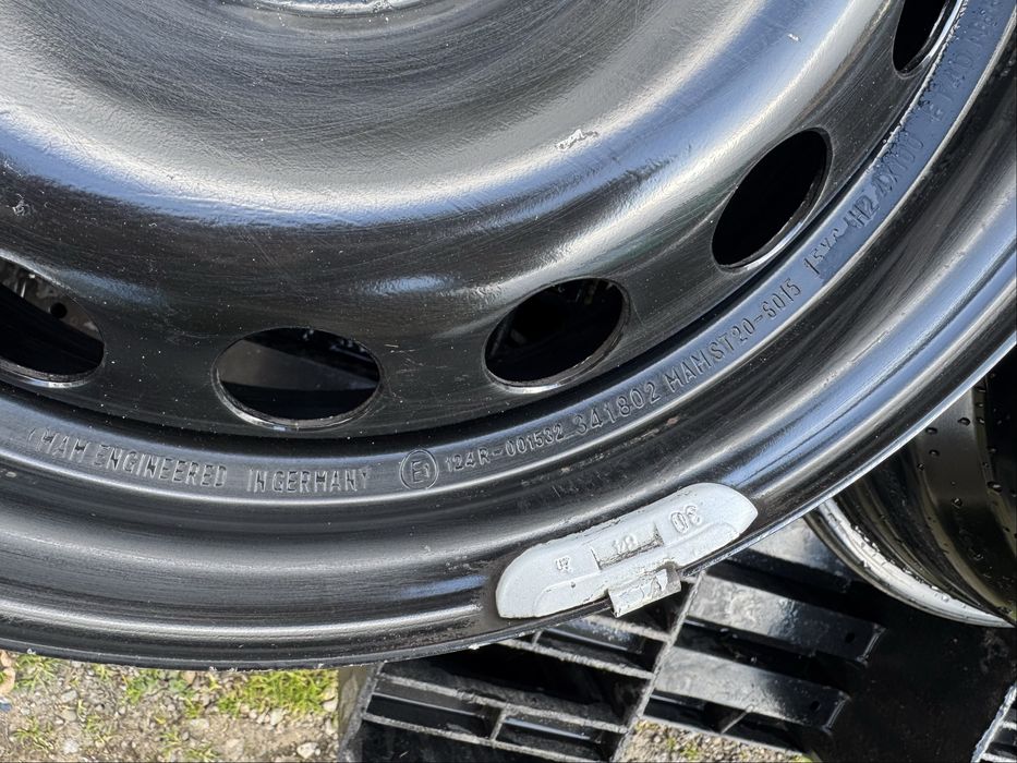 4бр.Усилени джанти 15" 4x100+ДАТЧИЦИ-Renault Kangoo,Dacia Dokker,Citan