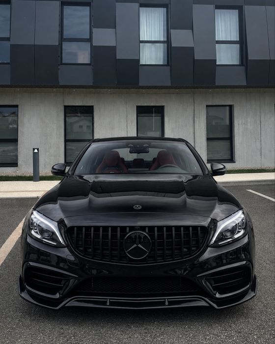 Преден лип спойлер Mercedes C-Class W205/S205 AMG-Line Facelift (2018-2021)