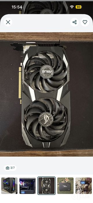 Системный блок i3-9100F / RX 580 8GB / 16GB RAM / SSD 256GB