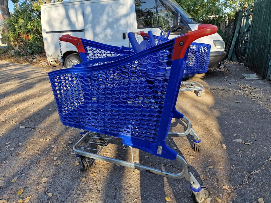 Cos magazin si Carucior cumparaturi